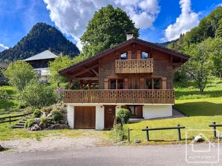 superbe chalet familial avec grand jardin ensoleillé  situé au calme et à quelques pas du.
