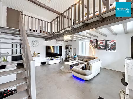 maison - l hopital le grand - 115 m² hab - garage - terrain 970 m² !