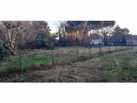 vente terrain 740 m² à la teste-de-buch (33260)  390 000 €