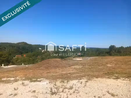 terrain a batir viabilise de 777 m²
