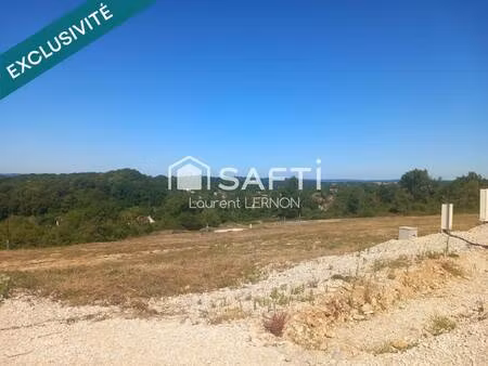 terrain constructible viabilisé à vendre
