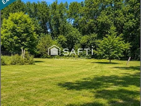 magnifique terrain arboré 2137 m² sur les hauteurs