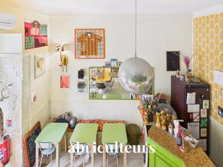 fonds de commerce de 50 m² – cuisine équipée & terrasse – secteur port de nice