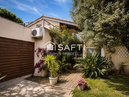 maison d'habitation de type t3  2 chambres  2 salles d'eau  2 wc  garage et jardin