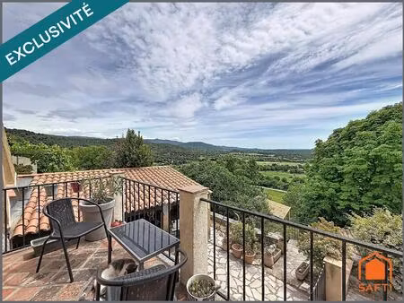 maison de village avec vue exceptionnelle de 138m²