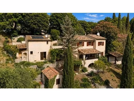 tourrettes sur loup (pont du loup) : superbe maison provençale 3 chambres avec vue...