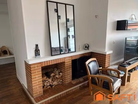 lisieux hyper centre 103m2 balcon 2 greniers 1 cave