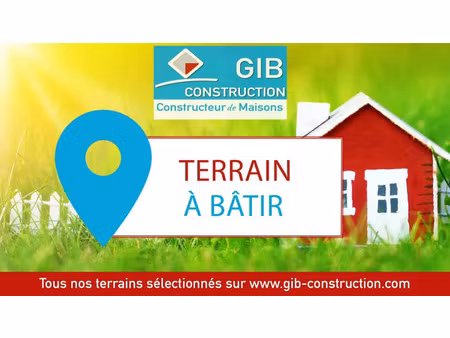 vente terrain à construire 405 m² biscarrosse (40600)