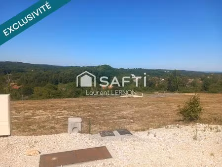 terrain a batir viabilise de 831 m²