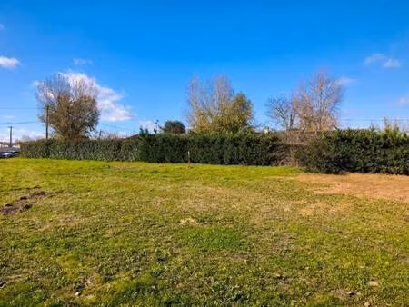 terrain constructible viabilisé à vendre