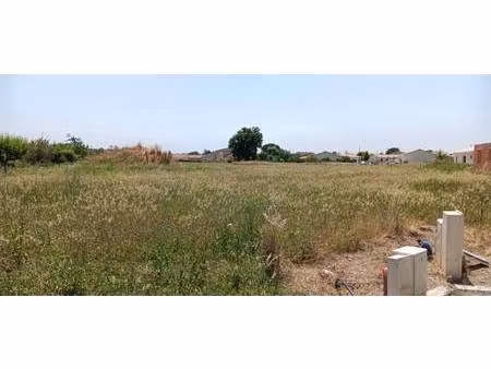 terrain constructible viabilisé à vendre