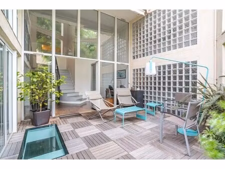 asnières - quartier des philosophes - superbe loft avec jardin