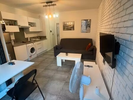 appartement meublé 1 pièce - 23m²