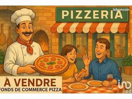 pizzeria 130 m² cannes-la-bocca