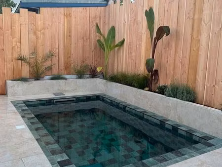 location maison 120m2 - clim  piscine  parquet chauffant