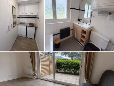 location studio avec terrasse