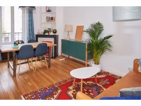 appartement 2 pièces meublé – 40 m² – vincennes / saint-mandé