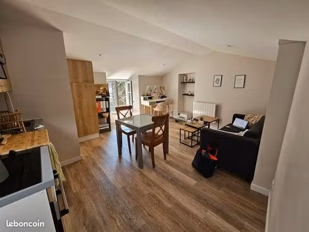 appartement lumineux t2 rénové de 35m² à aixe