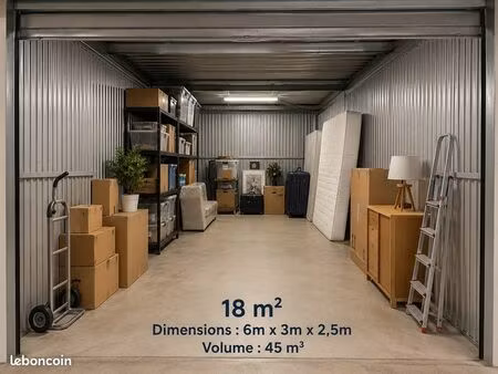 box garde meuble 45 m3