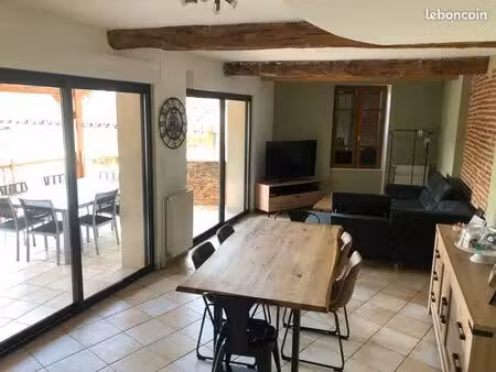 maison meublée 3 chambres 120m2