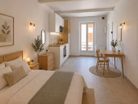 studio meublé renové meyrargues