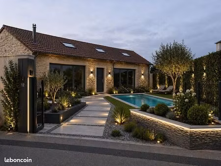 ? châteaurenard – maison contemporaine avec mezzanine & jardin – vente sur plan