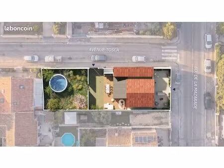 marseille 12ᵉ – montolivet : terrain avec bâti existant et fort potentiel de réhabilitatio