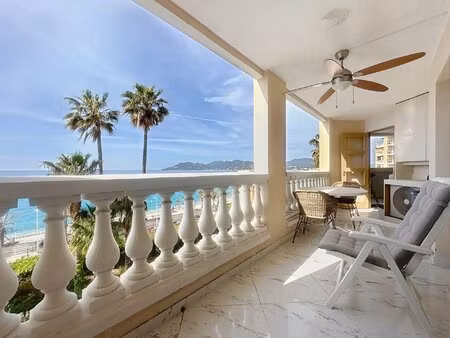 cannes vue mer panoramique 2 pièces avec piscine