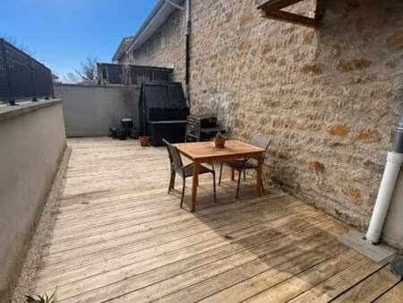 superbe t2 duplex de 2019 avec terrasse de 30m2 et 2 parkings