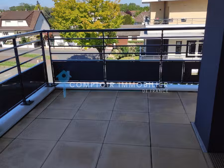 appartement t3 récent avec terrasse et 2 parkings noiseau