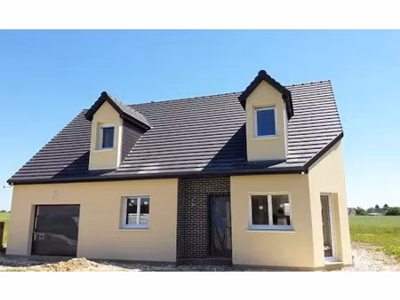 vente maison à construire 120 m² saint-vaast-lès-mello (60660)