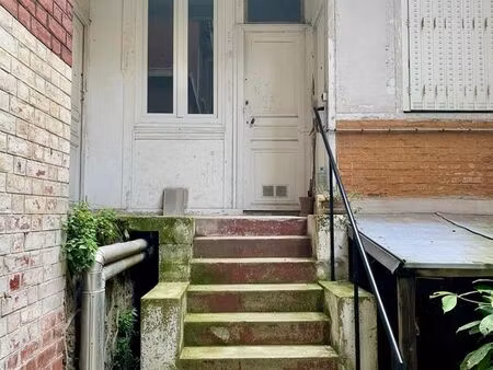 bureau indépendant 9m² - rdc - avenue gambetta (paris 20e)