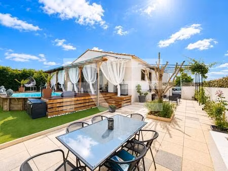 maison plain pied 113m2 saint chaptes