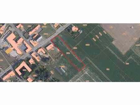 a vendre - beau terrain constructible