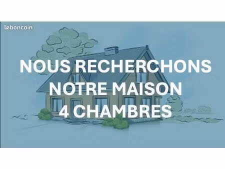 recherche maison 4 ch. à viry ou alentours