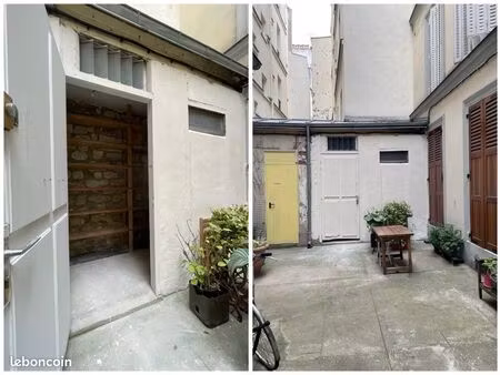 loue local de stockage 4m2 + cave 4m2