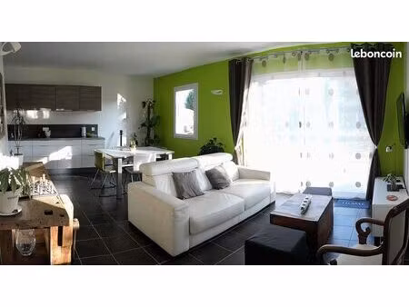 appartement t3 70m2 avec rez de jardin et garage