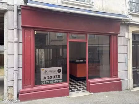 local commercial 30 m² annonay