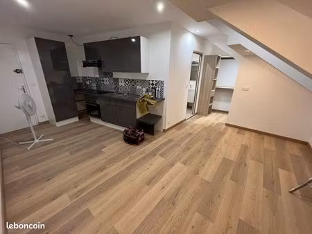 grand studio rénové centre ville
