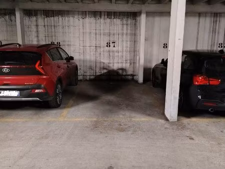 place parking sous terrain