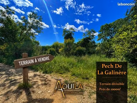terrain 950 m² béziers