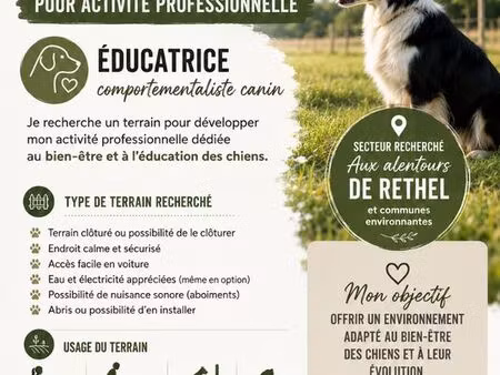 recherche de terrain