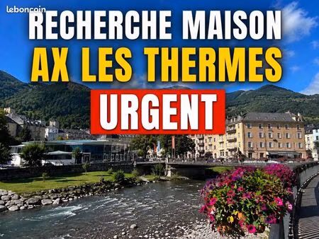 recherche urgent maison