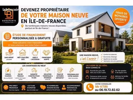 maison - 1 pièce - maisons neuves