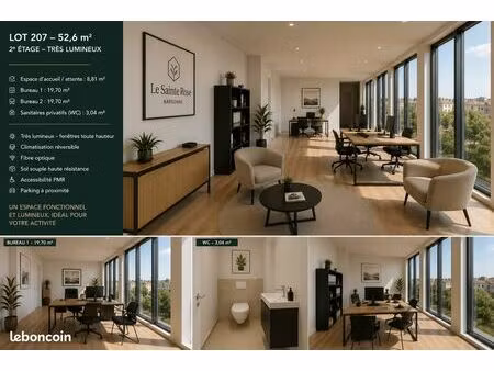 bureaux neufs haut de gamme – le sainte rose – narbonne