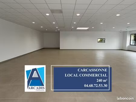 local 240 m² carcassonne