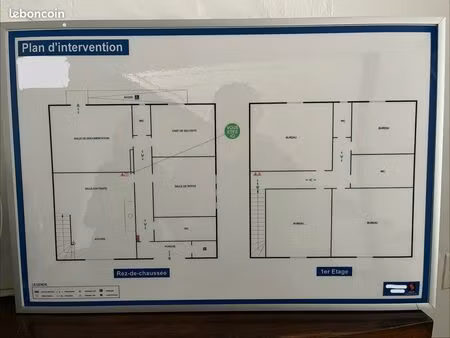 ? à louer – grande maison idéale pour bureaux – 150 m² – parking privé 800 m²– jardin 500m