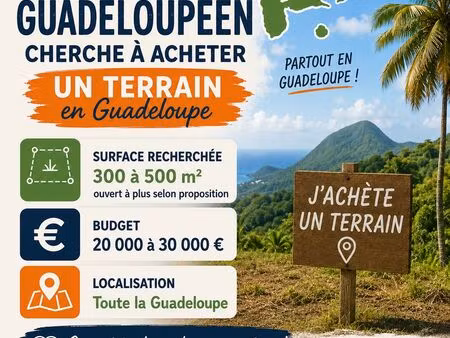 terrain à acheter en guadeloupe