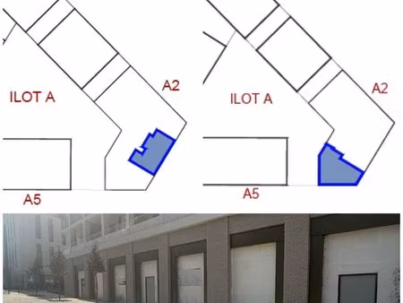 local 295 m² montreuil