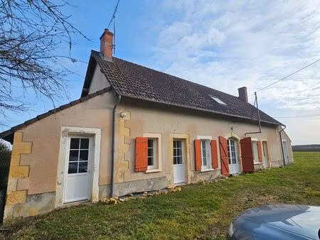 ? maison de caractère rénovée 176 m² – grands volumes – terrain 1 750 m² – graçay